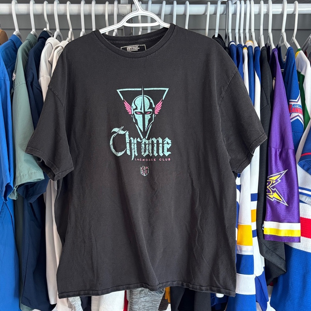 Black Chrome Lacrosse Club T-Shirt